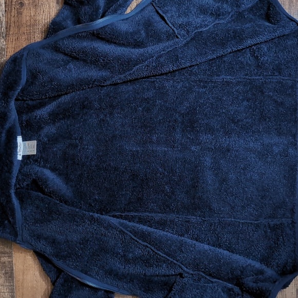 Disney Parks Disney World Teddy Bear Sherpa Fleece Full Zip Up Jacket Size XL - Picture 6 of 9